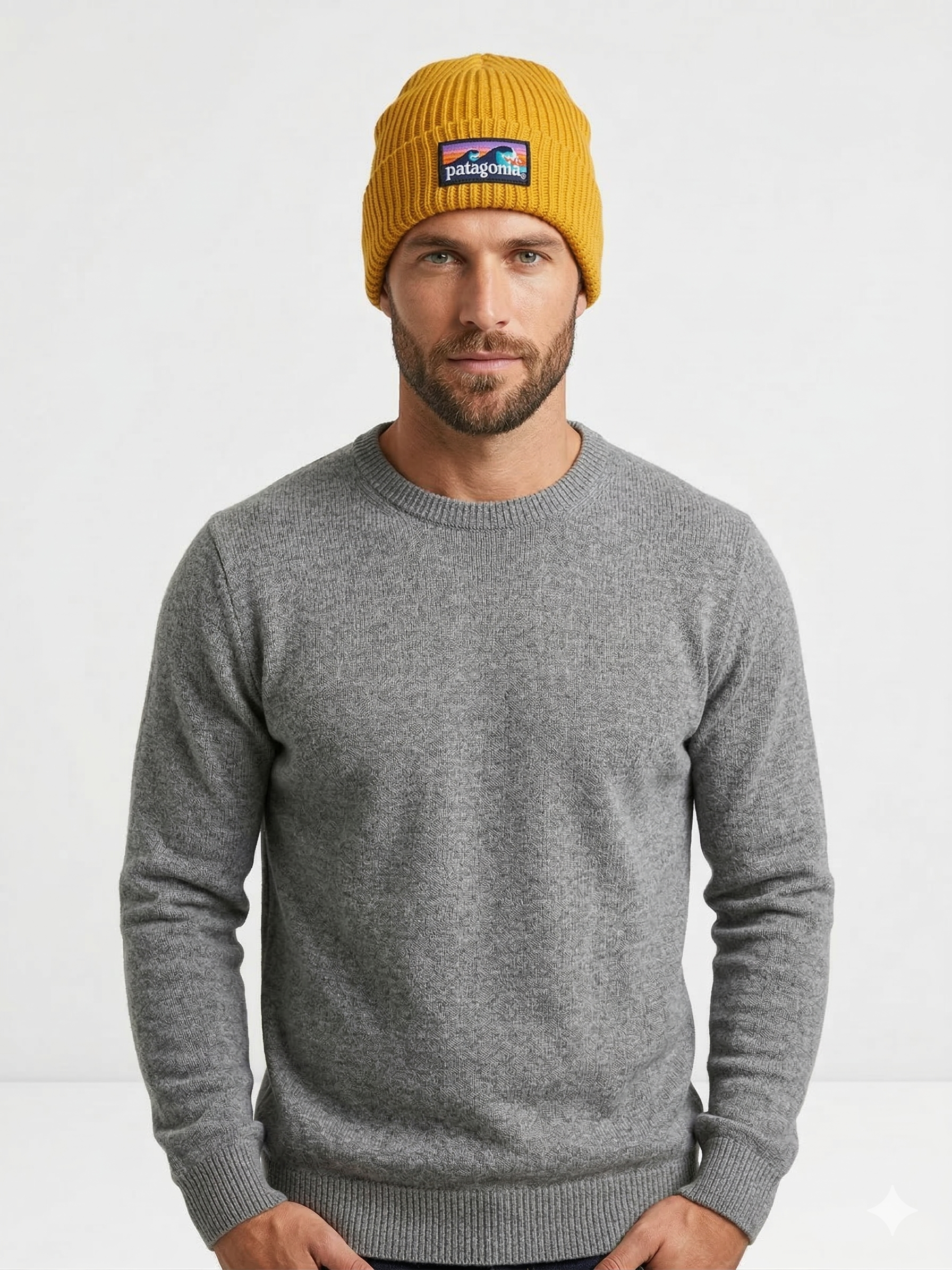 Patagonia Fishermans Beanie - Wave Logo Edition