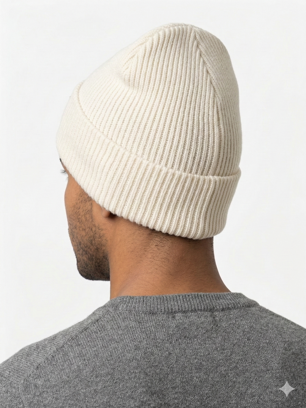 Carhartt WIP Essential Ribbed Knit Beanie with Brown Logo