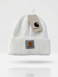 Carhartt Knit Beanie with Grey Logo Patch