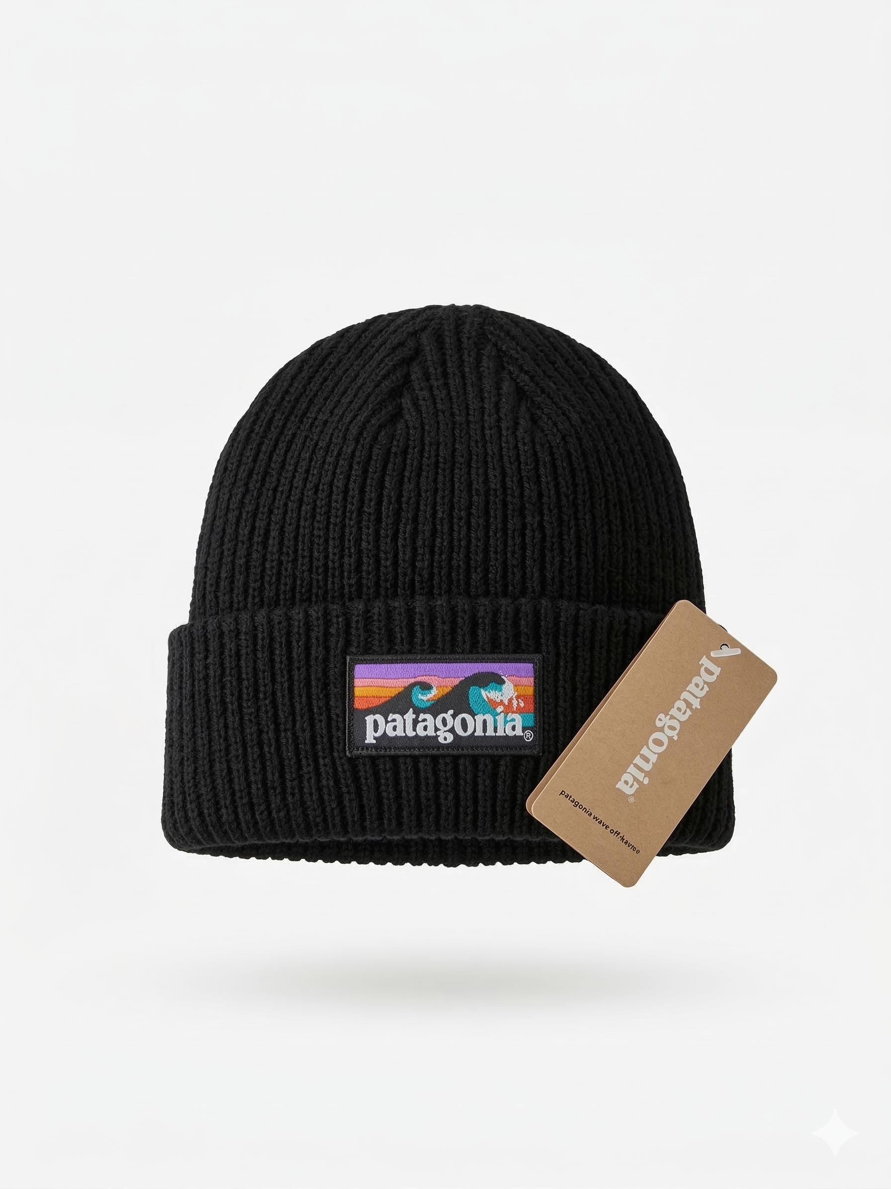 Patagonia Fishermans Beanie - Wave Logo Edition