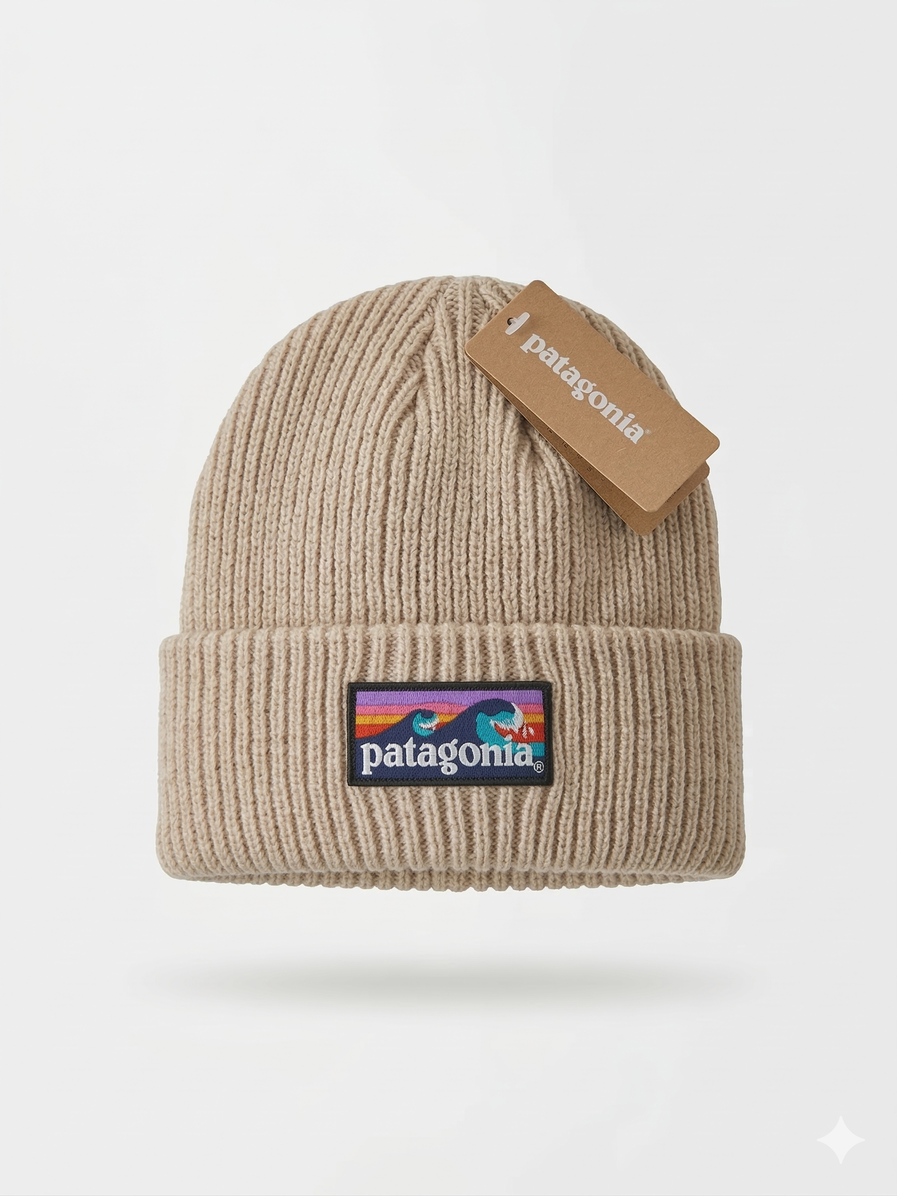 Patagonia Fishermans Beanie - Wave Logo Edition