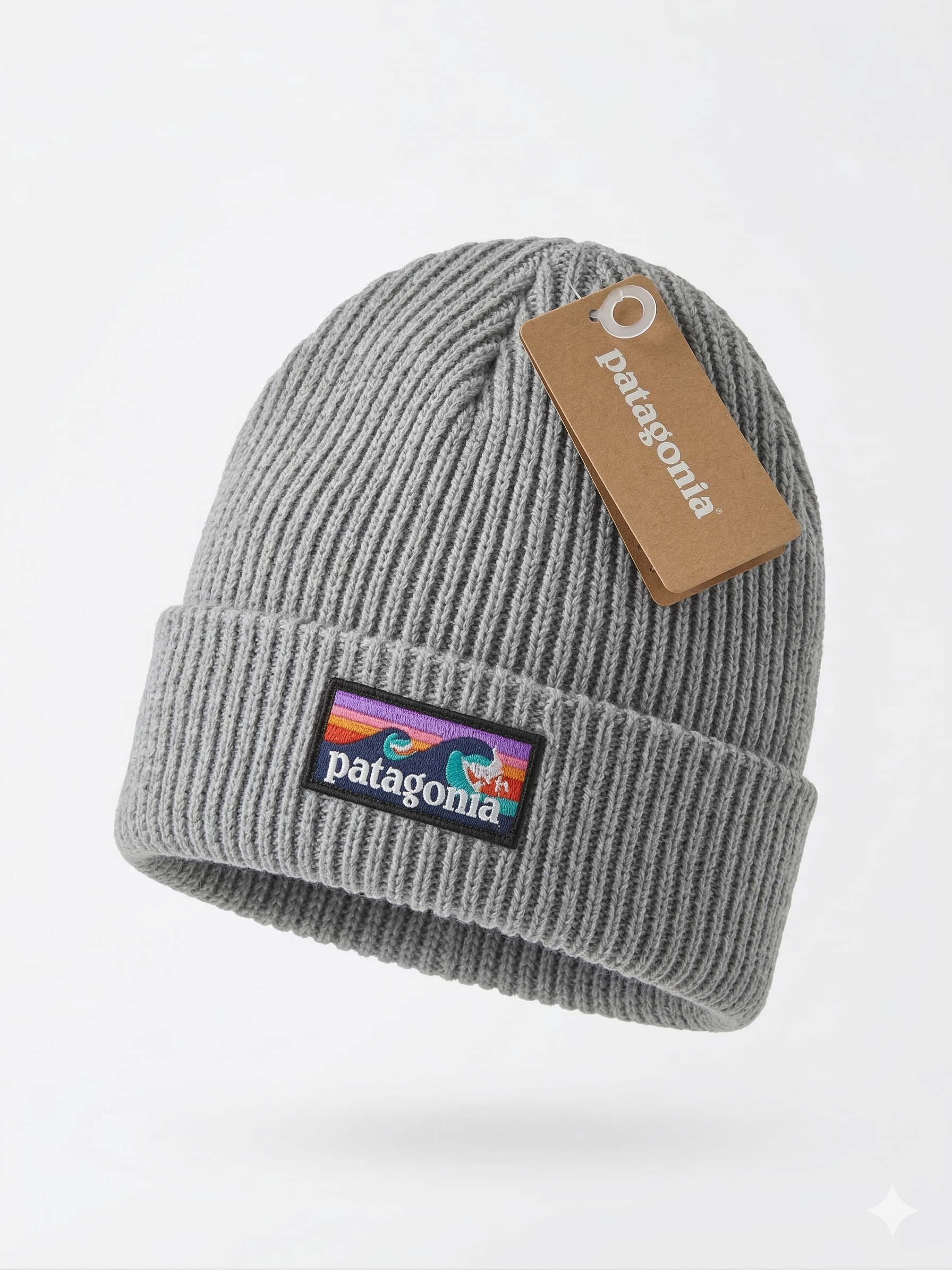 Patagonia Fishermans Beanie - Wave Logo Edition