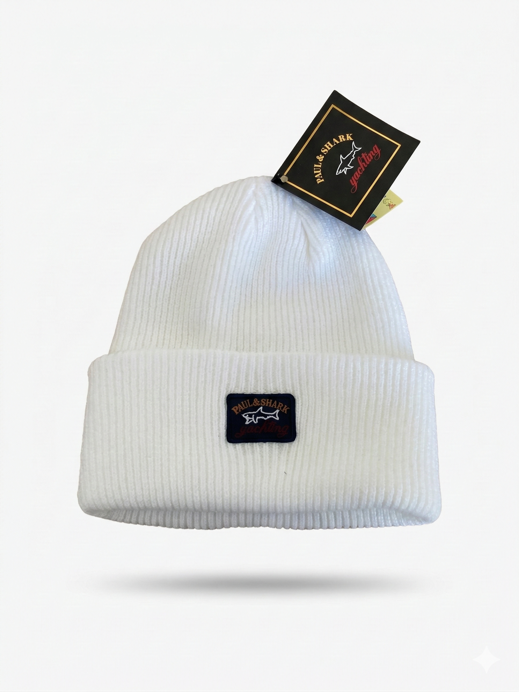 Paul & Shark Ribbed Wool Beanie