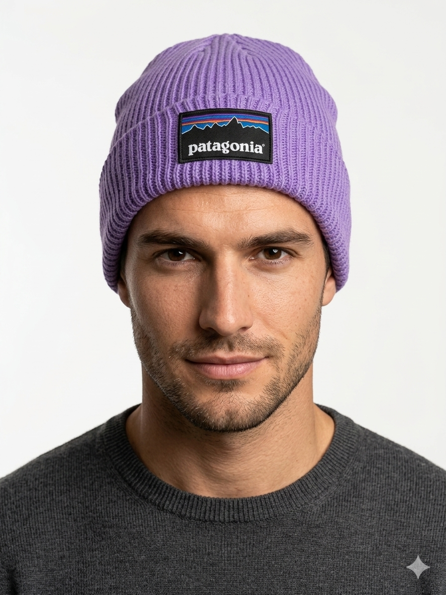 Patagonia Skyline Rectangle Badge Beanie