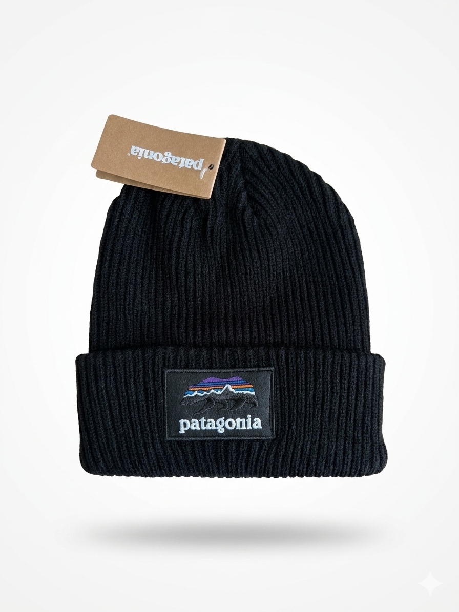 Patagonia Skyline Rectangle Badge Beanie