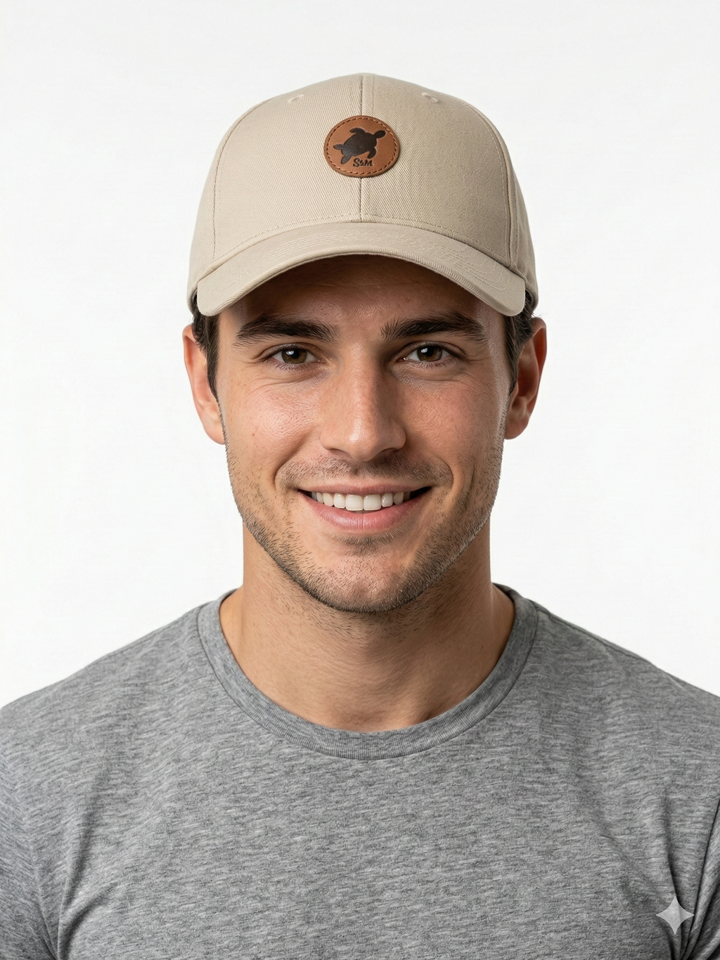Smith & Miller Bend The Signature Sea Turtle Cotton Baseball Cap