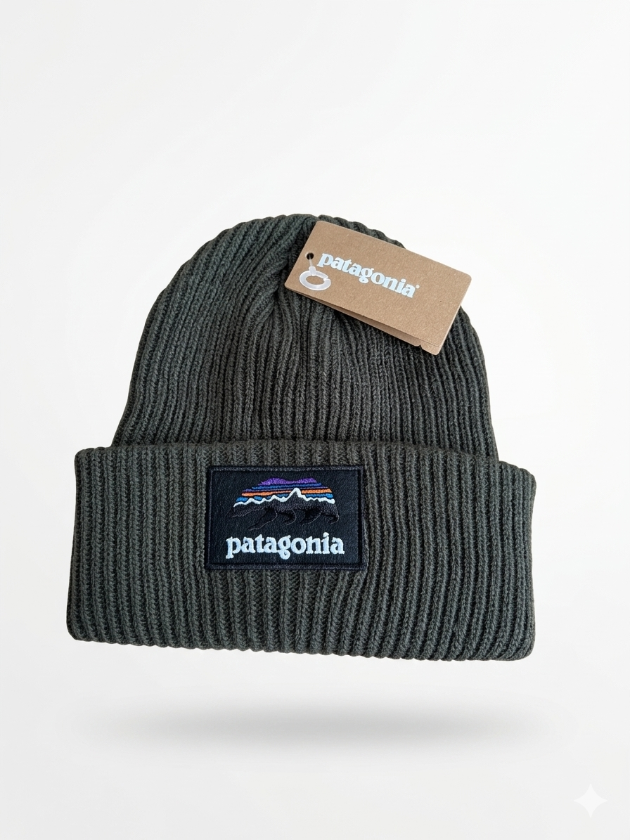 Patagonia Skyline Rectangle Badge Beanie