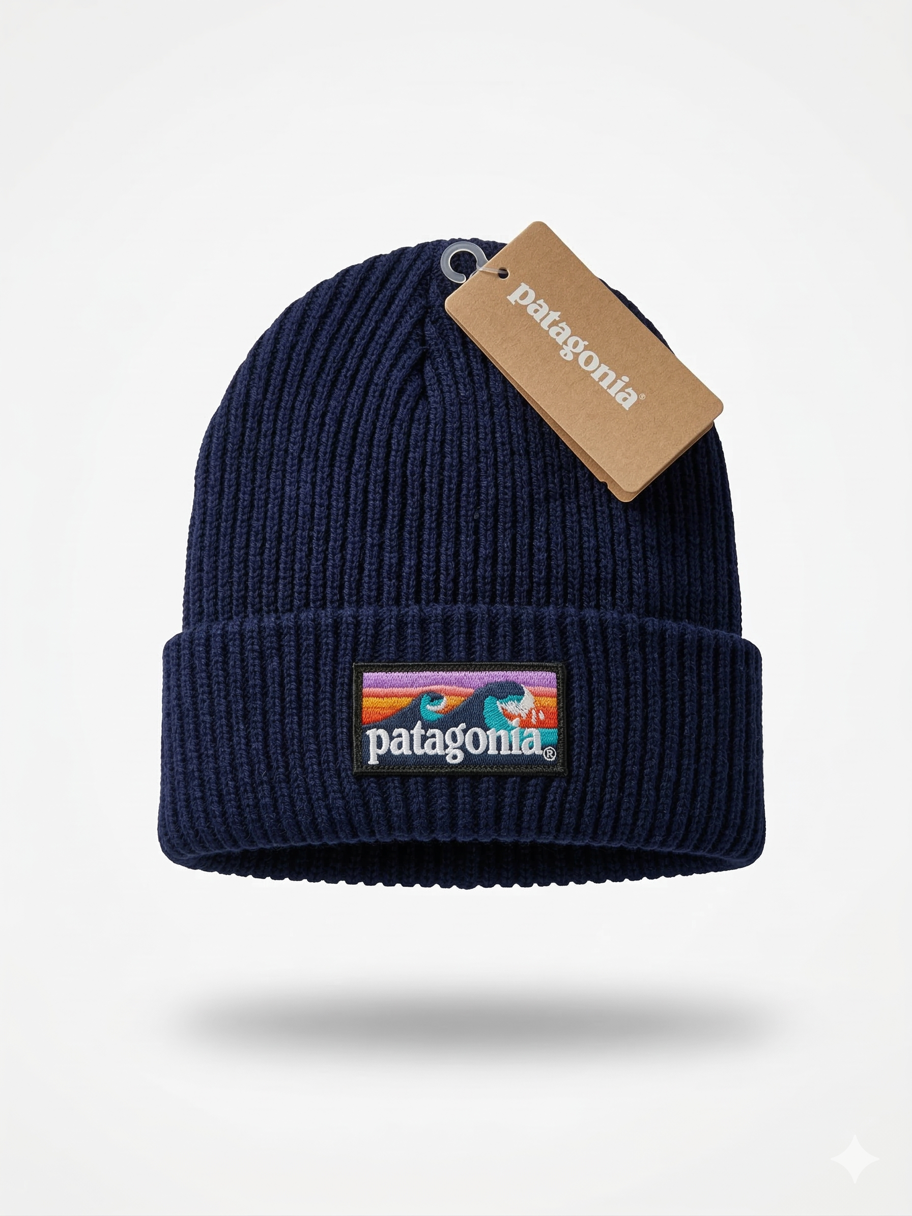 Patagonia Fishermans Beanie - Wave Logo Edition
