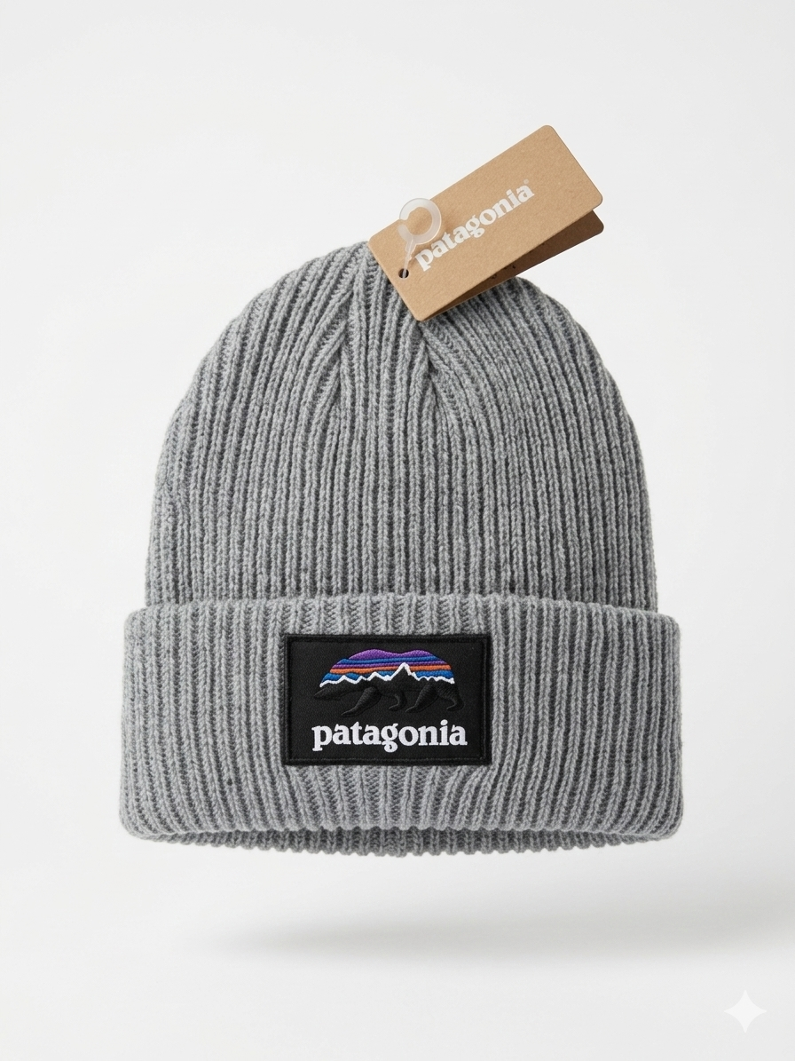 Patagonia Skyline Rectangle Badge Beanie