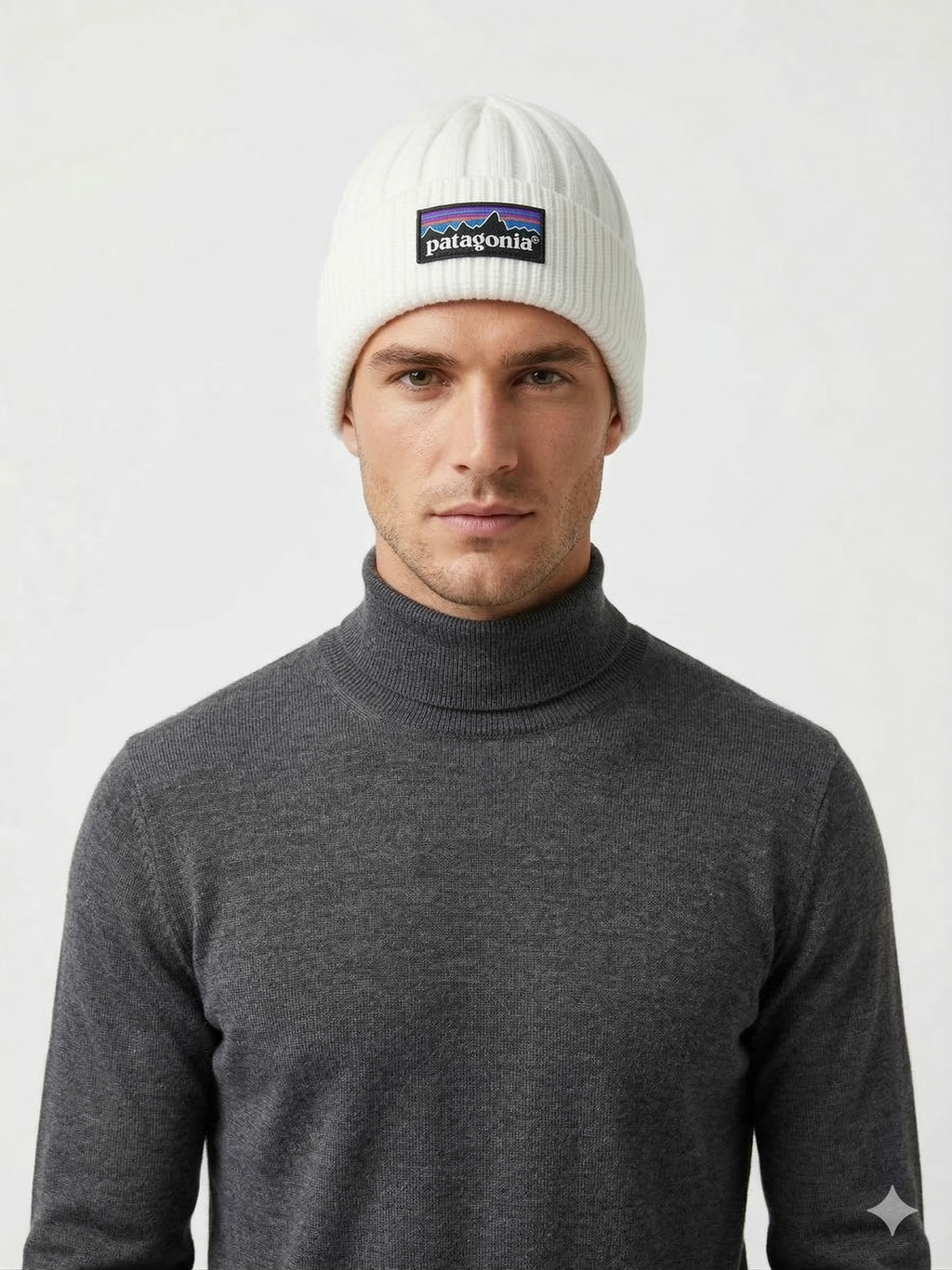 Patagonia P-6 Logo Chunky Knit Beanie