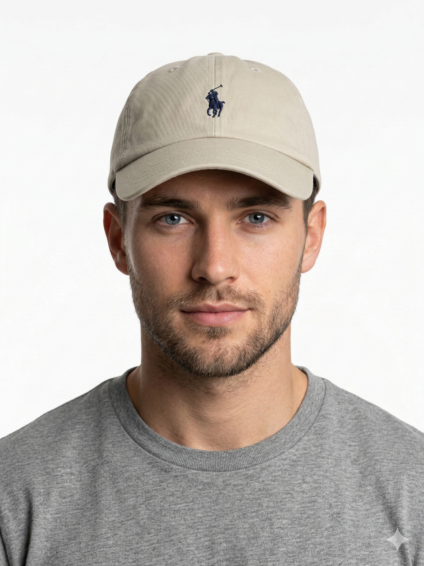 Polo Ralph Lauren Cotton Chino Baseball Cap with Black Logo