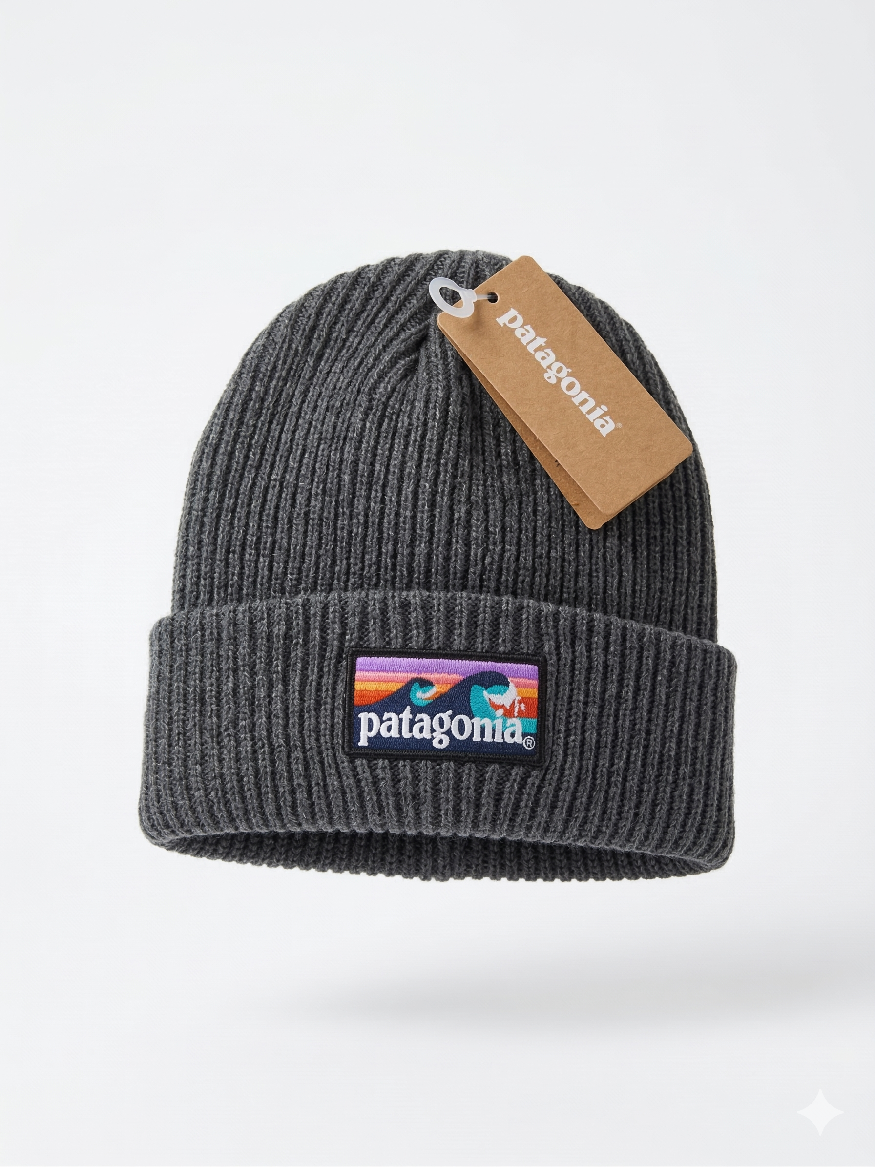 Patagonia Fishermans Beanie - Wave Logo Edition