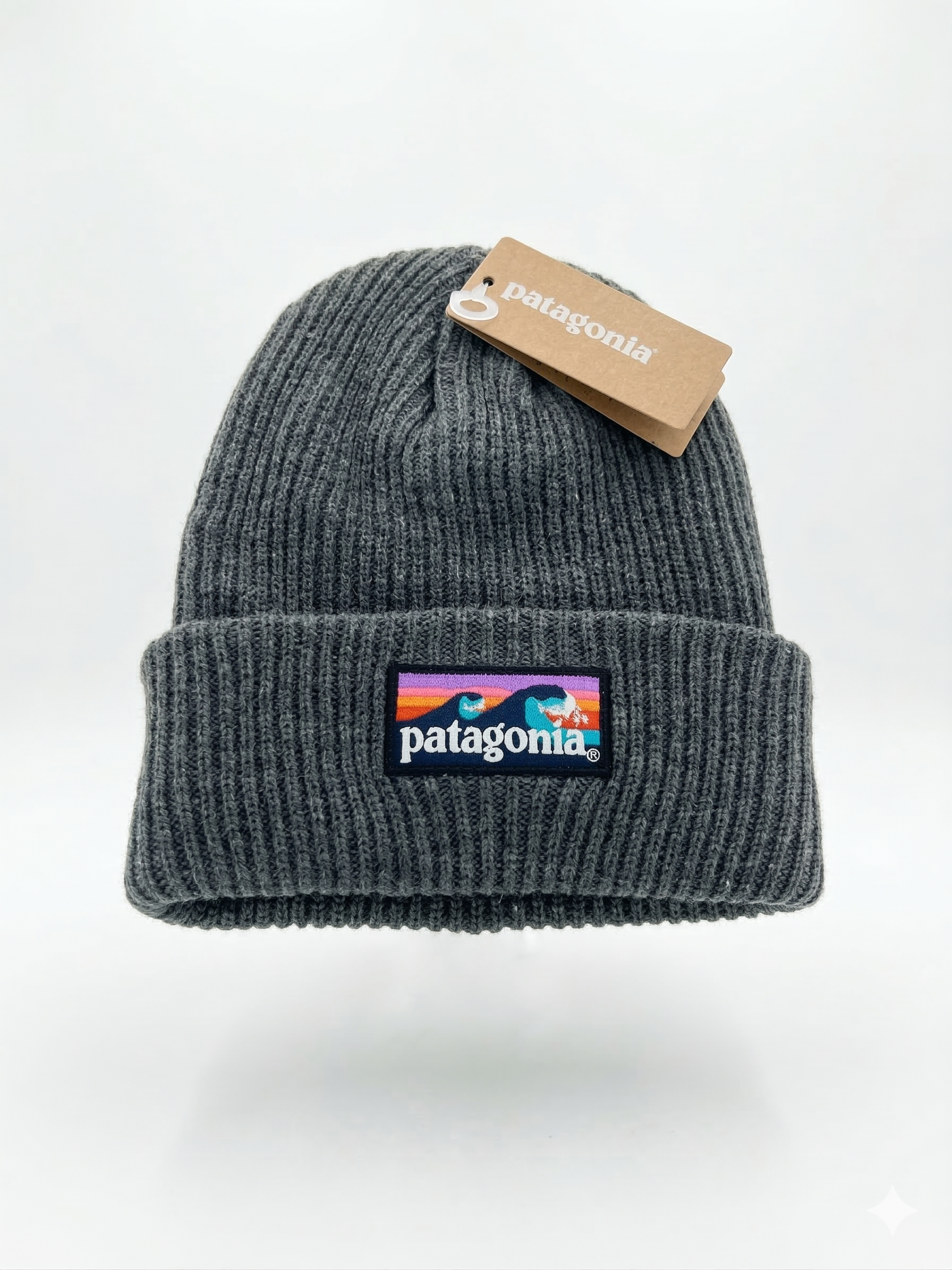 Patagonia Fishermans Beanie - Wave Logo Edition