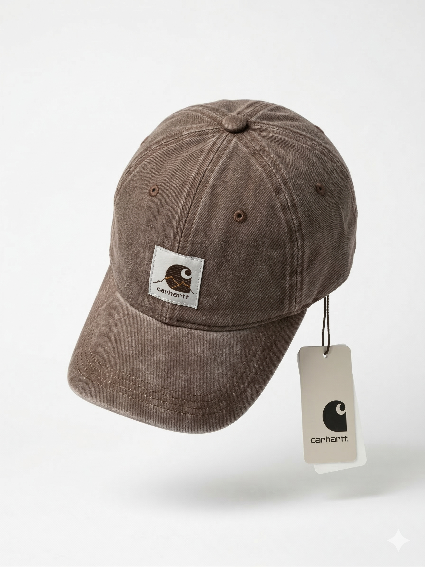 Carhartt WIP Mountain Patch Grey Logo Cap