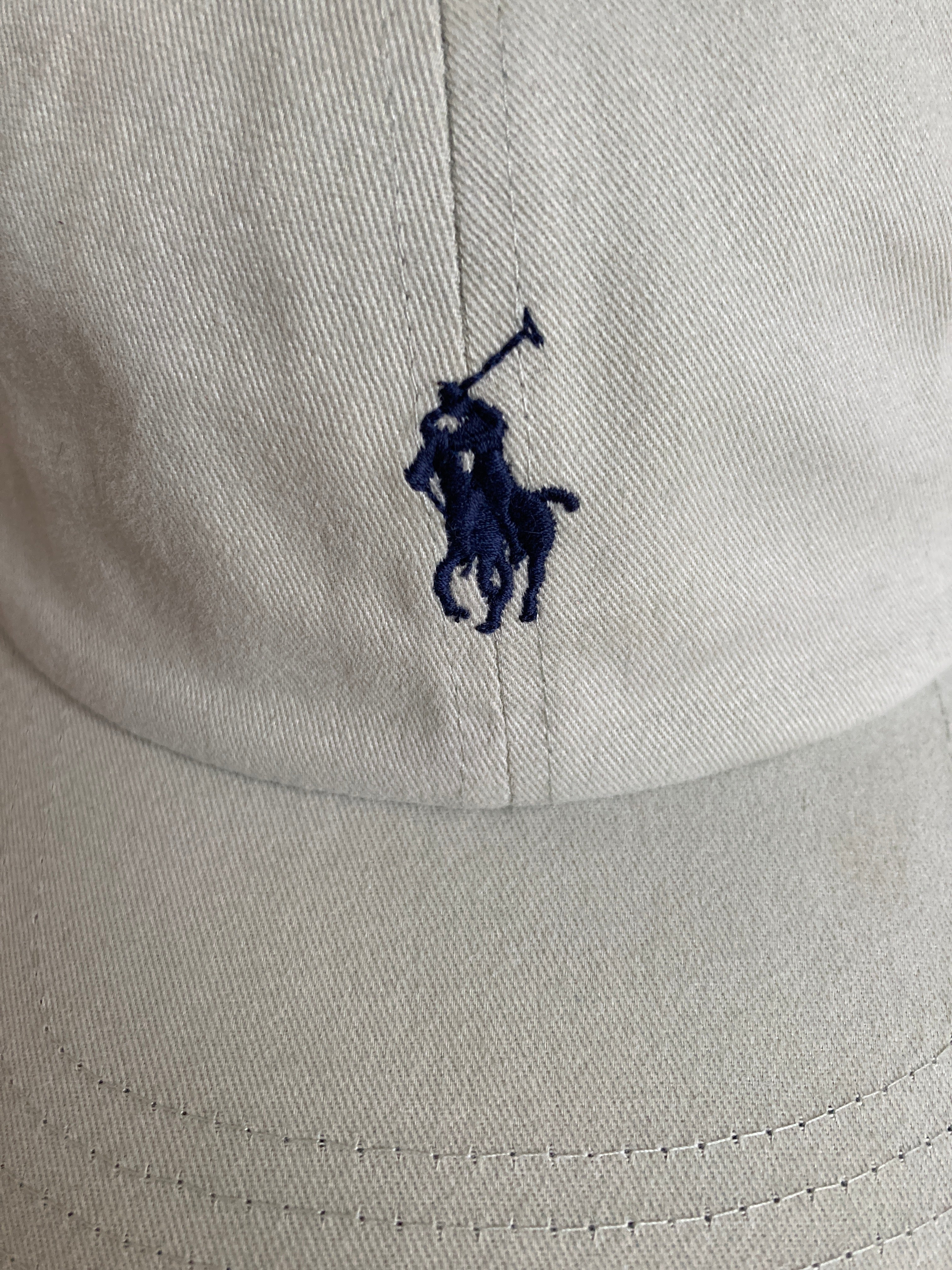 Polo Ralph Lauren Cotton Chino Baseball Cap with Black Logo