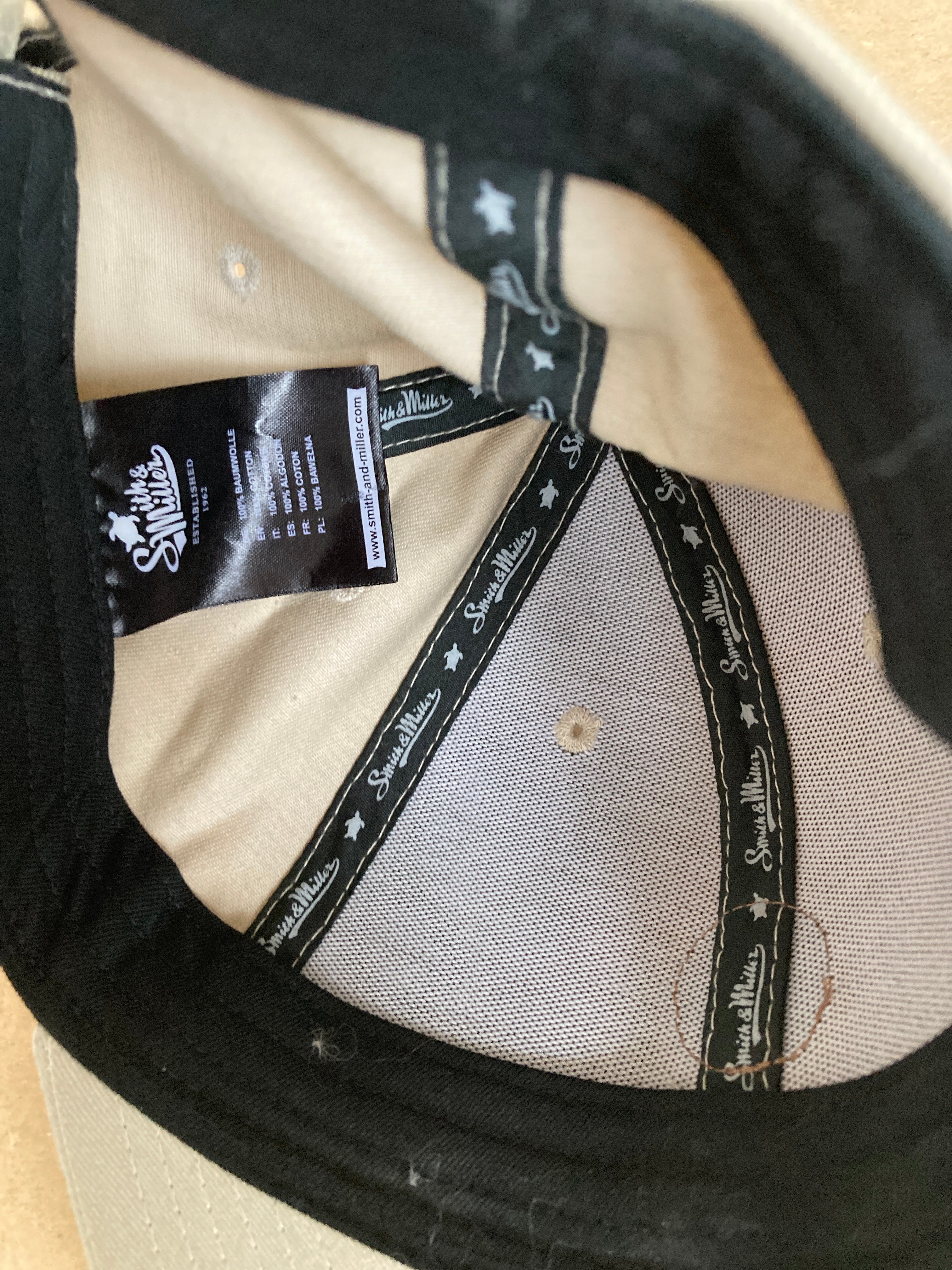 Smith & Miller Bend The Signature Sea Turtle Cotton Baseball Cap