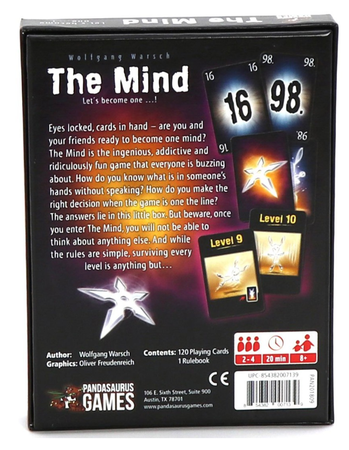 The Mind - Family-Friendly Board Games- for Adults, Teens & Kids (2-4 Players)