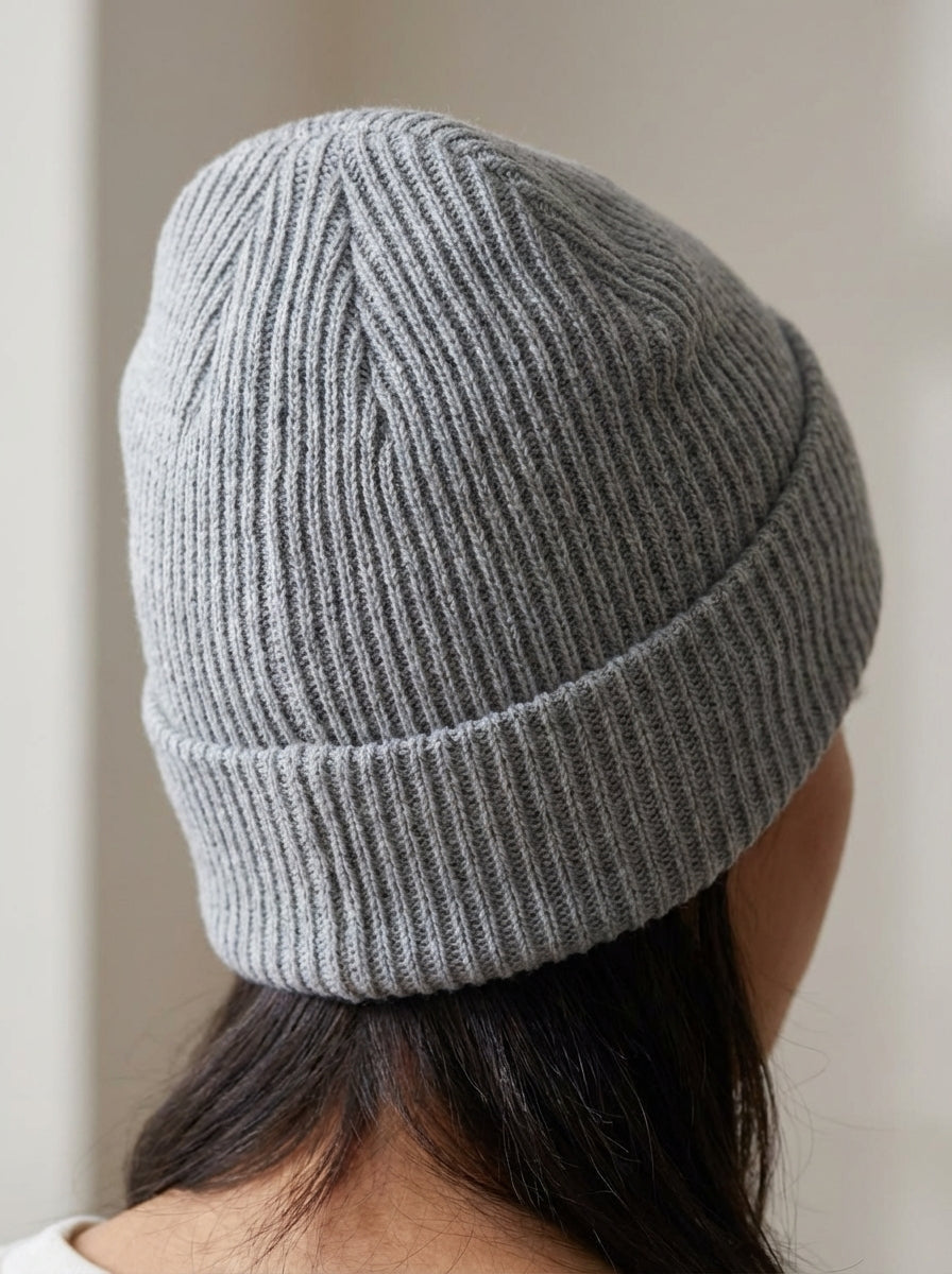 Fila Vintage Ribbed Knit Beanie