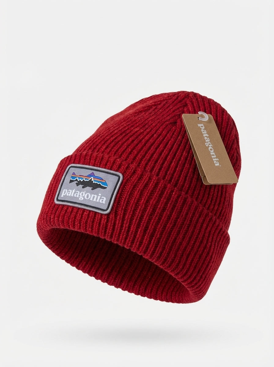 Patagonia Fishermen's Rolled Beanie Fitz Roy Trout
