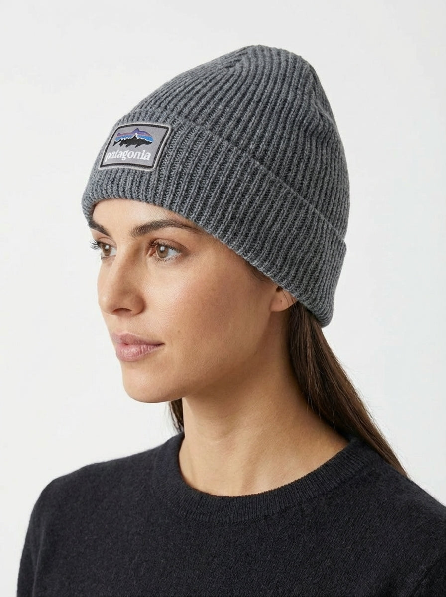 Patagonia Fishermen's Rolled Beanie Fitz Roy Trout