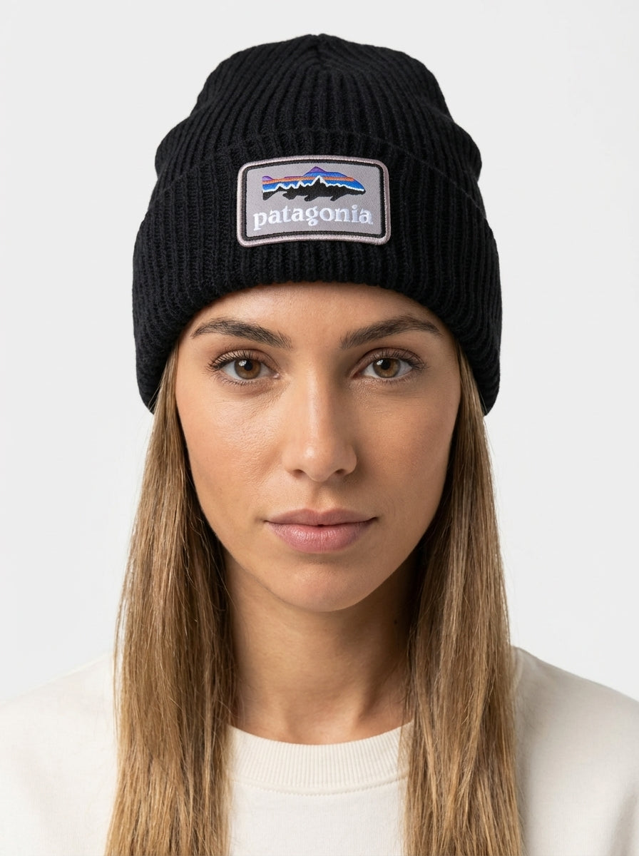 Patagonia Fishermen's Rolled Beanie Fitz Roy Trout