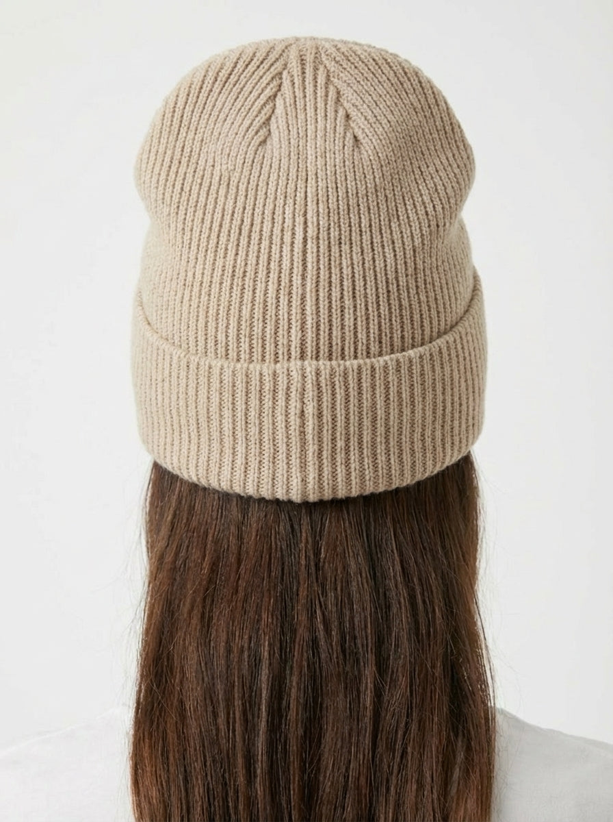 Fila Vintage Ribbed Knit Beanie