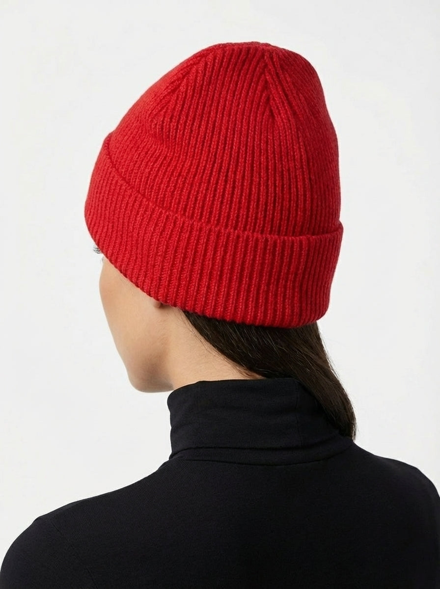 Fila Vintage Ribbed Knit Beanie