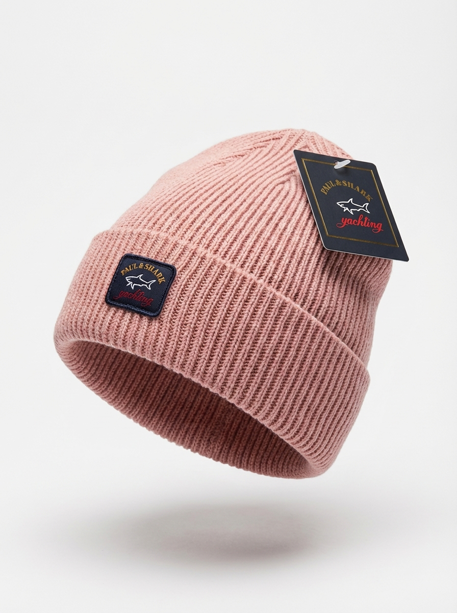 Paul & Shark Ribbed Wool Beanie