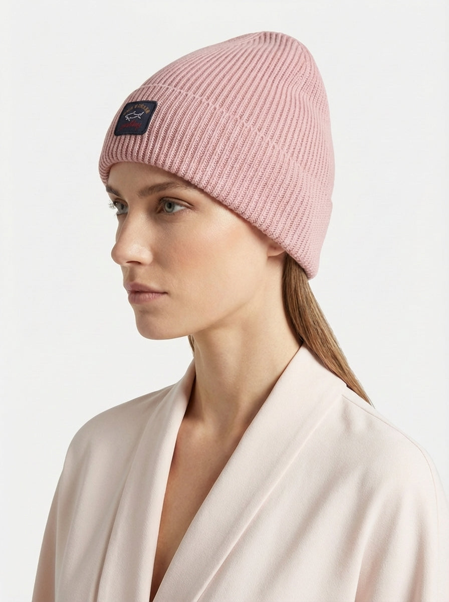Paul & Shark Ribbed Wool Beanie