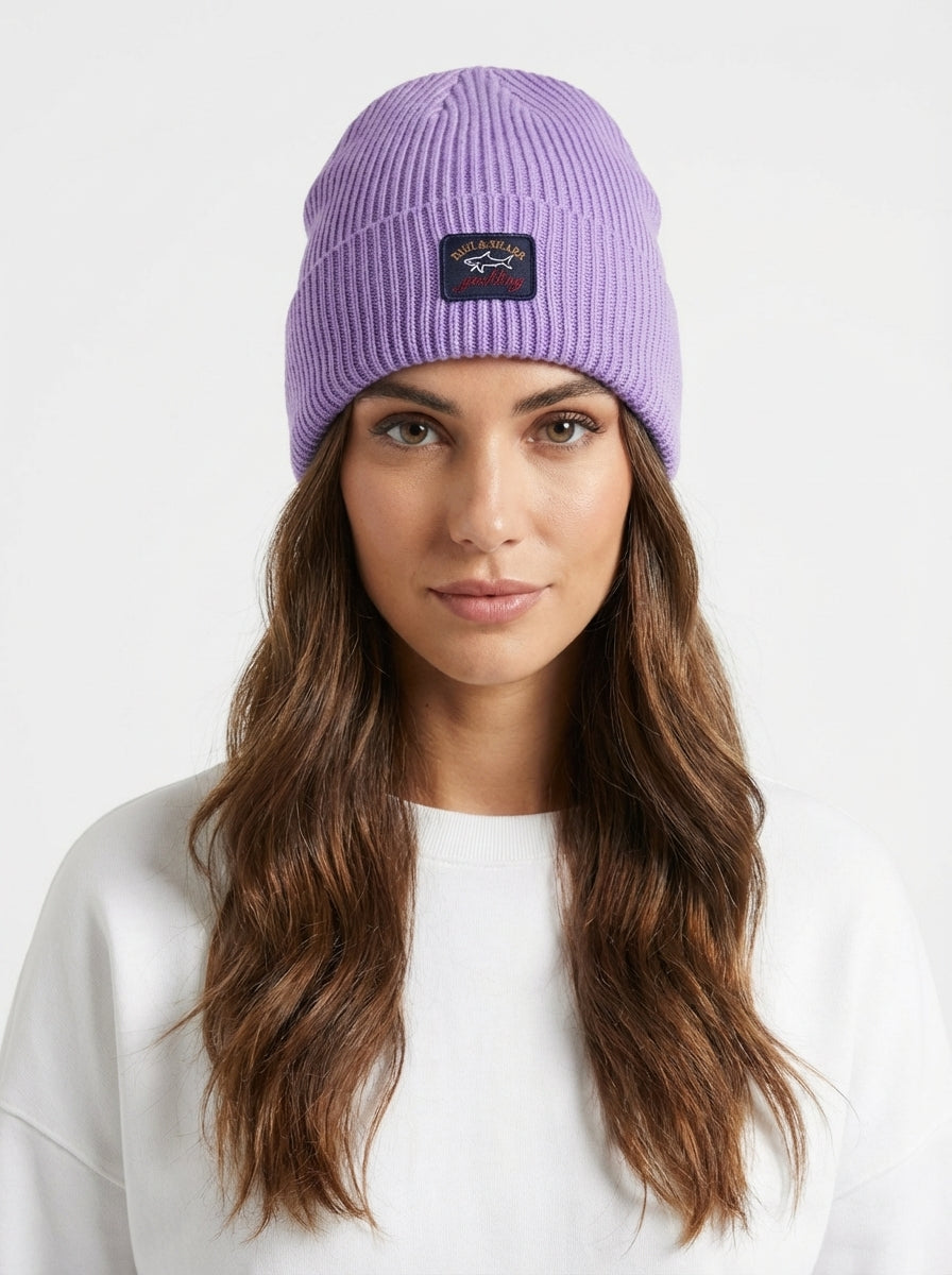 Paul & Shark Ribbed Wool Beanie