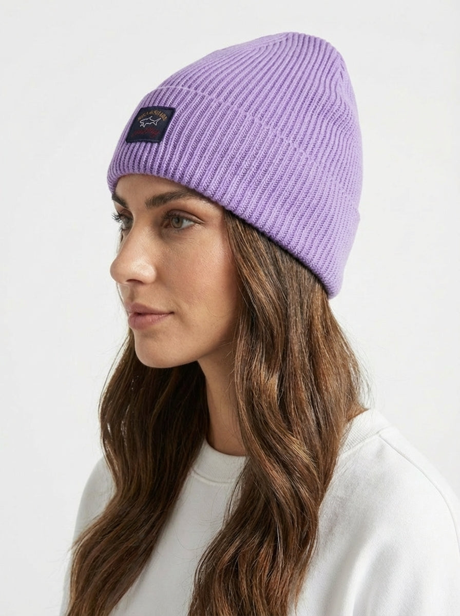 Paul & Shark Ribbed Wool Beanie