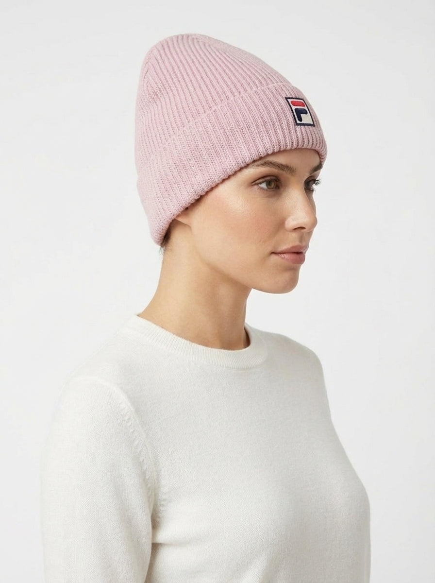 Fila Vintage Ribbed Knit Beanie
