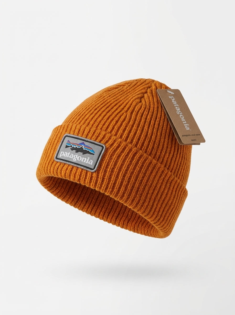 Patagonia Fishermen's Rolled Beanie Fitz Roy Trout