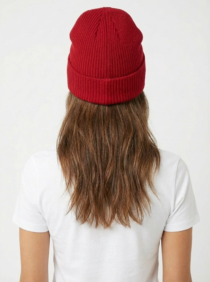 Fila Vintage Ribbed Knit Beanie