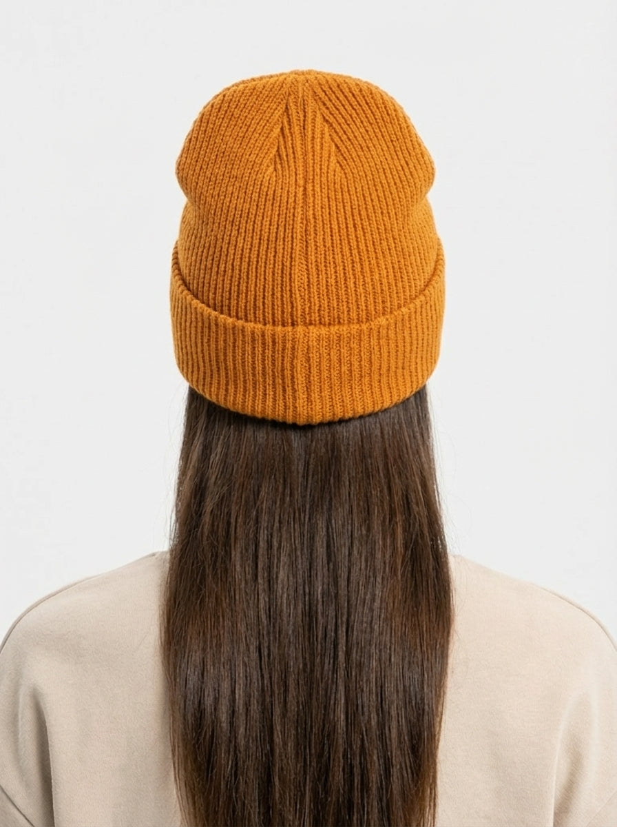 Fila Vintage Ribbed Knit Beanie