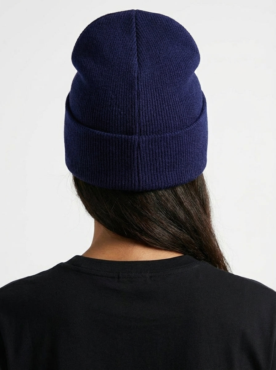 Carhartt Knit Beanie with Grey Logo Patch