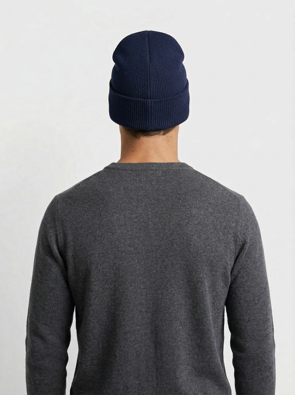 Carhartt WIP Essential Ribbed Knit Beanie with Brown Logo