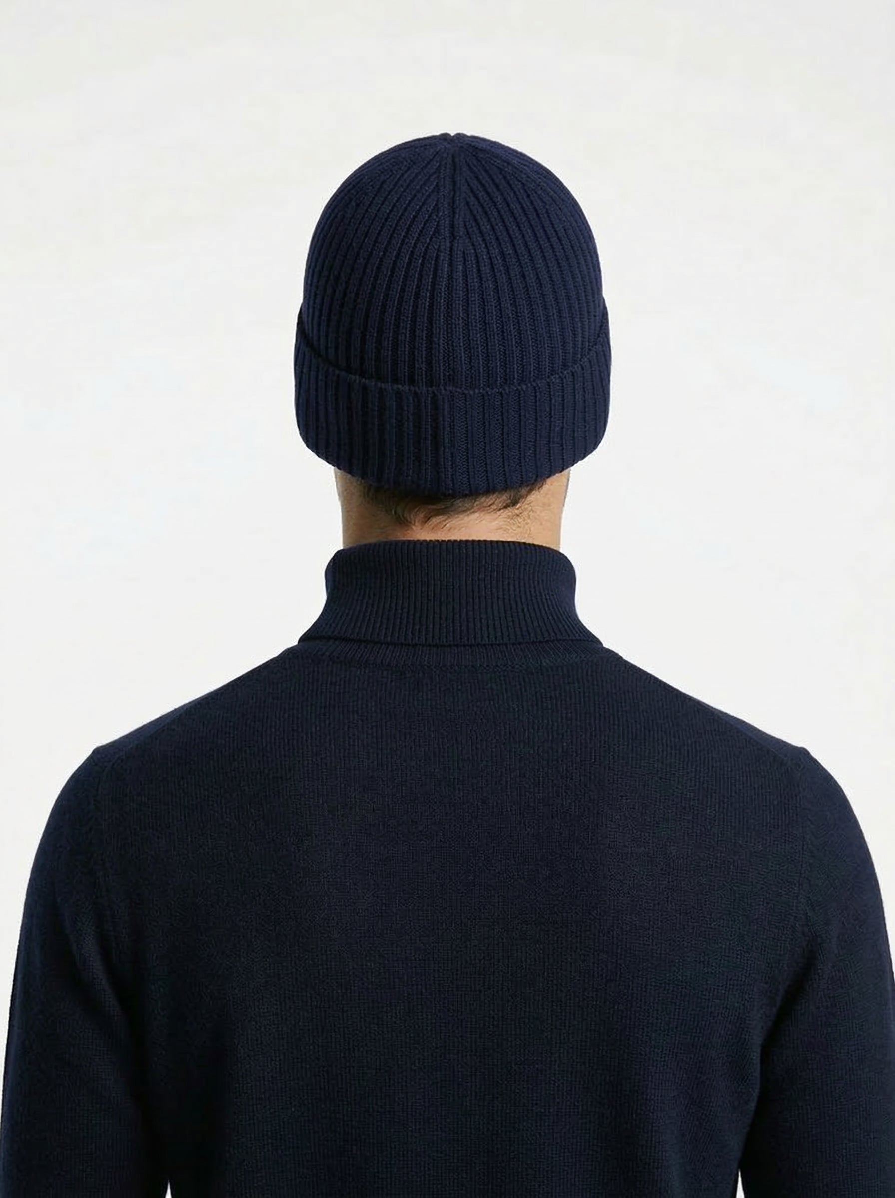Paul & Shark Ribbed Wool Beanie