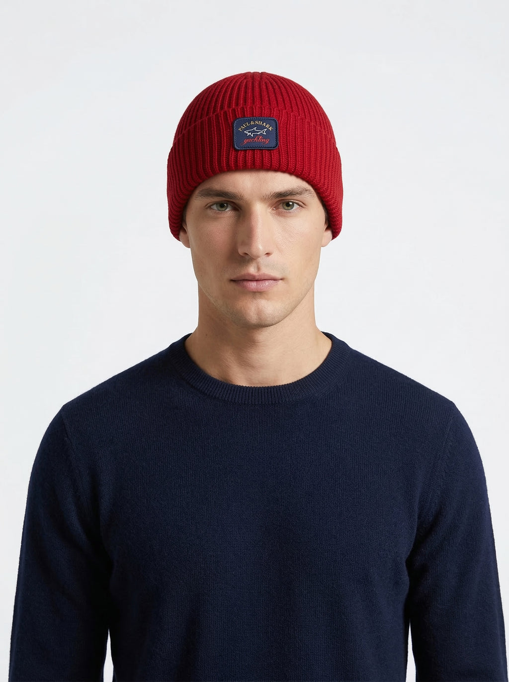 Paul & Shark Ribbed Wool Beanie