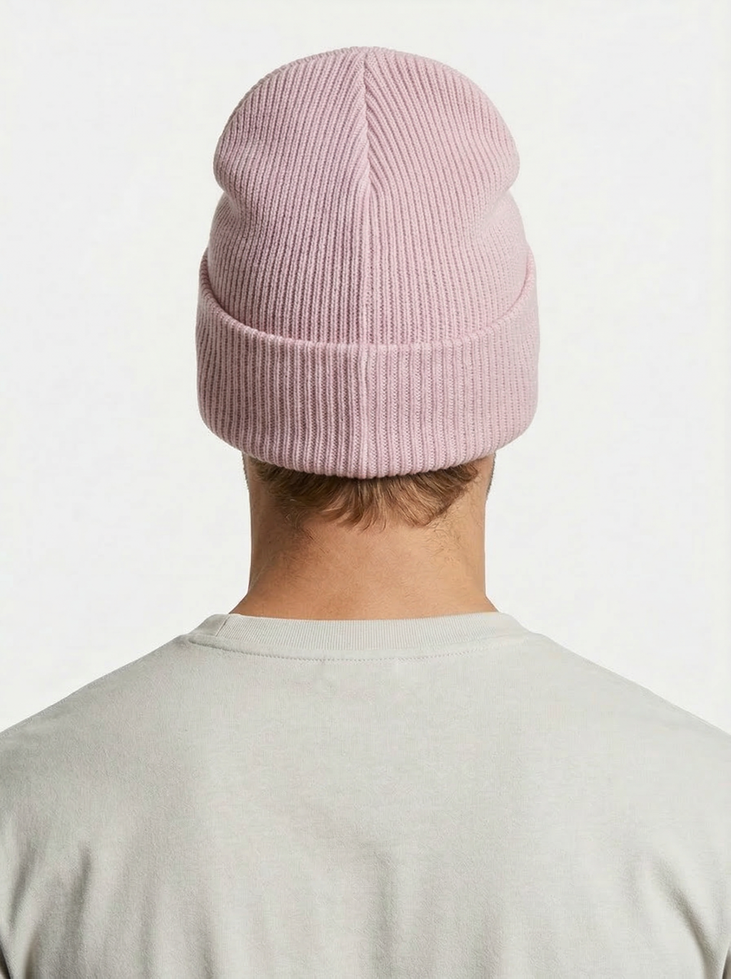 Carhartt WIP Essential Ribbed Knit Beanie with Brown Logo