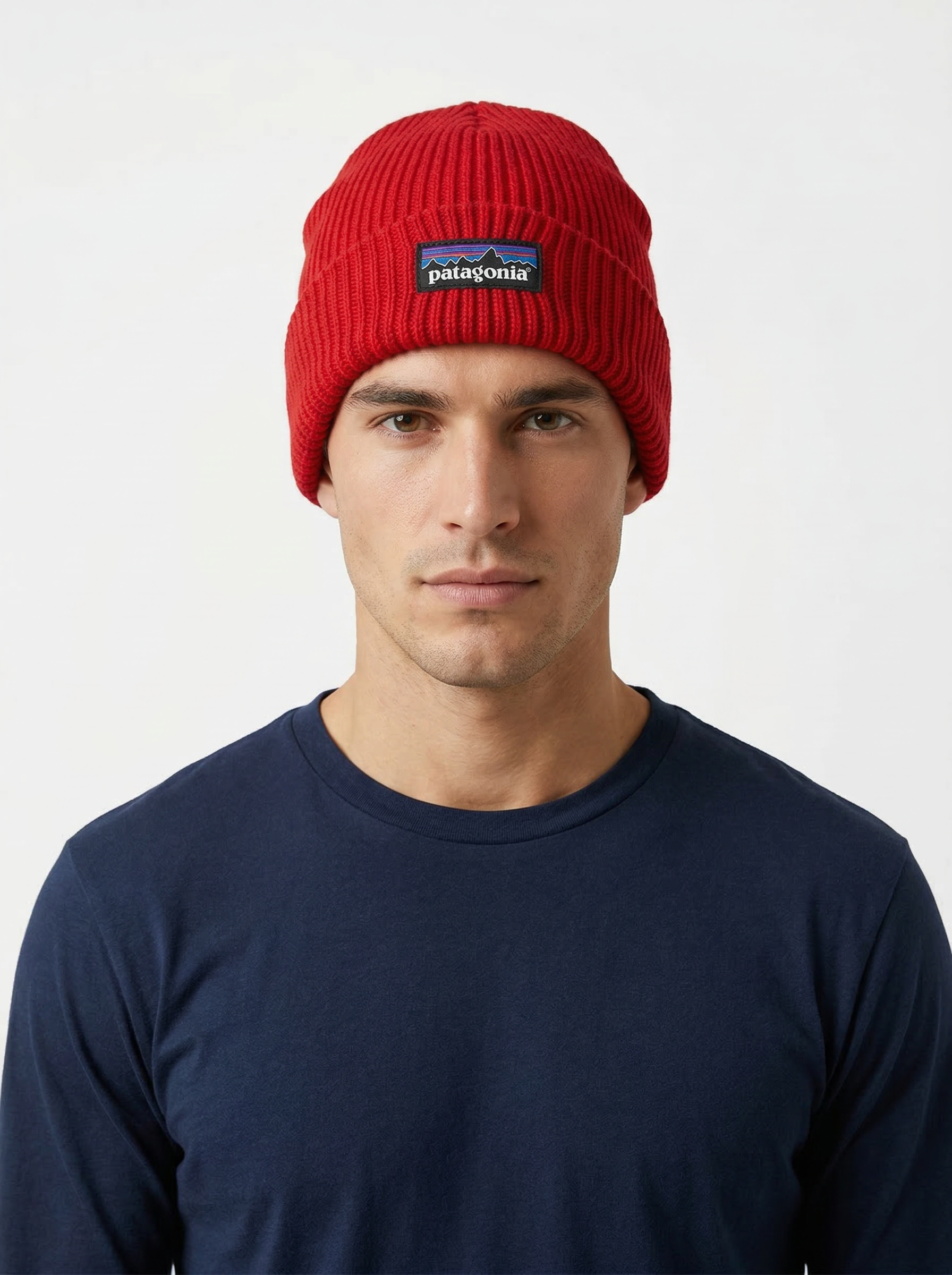 Patagonia P-6 Logo Fisherman’s Rolled Beanie