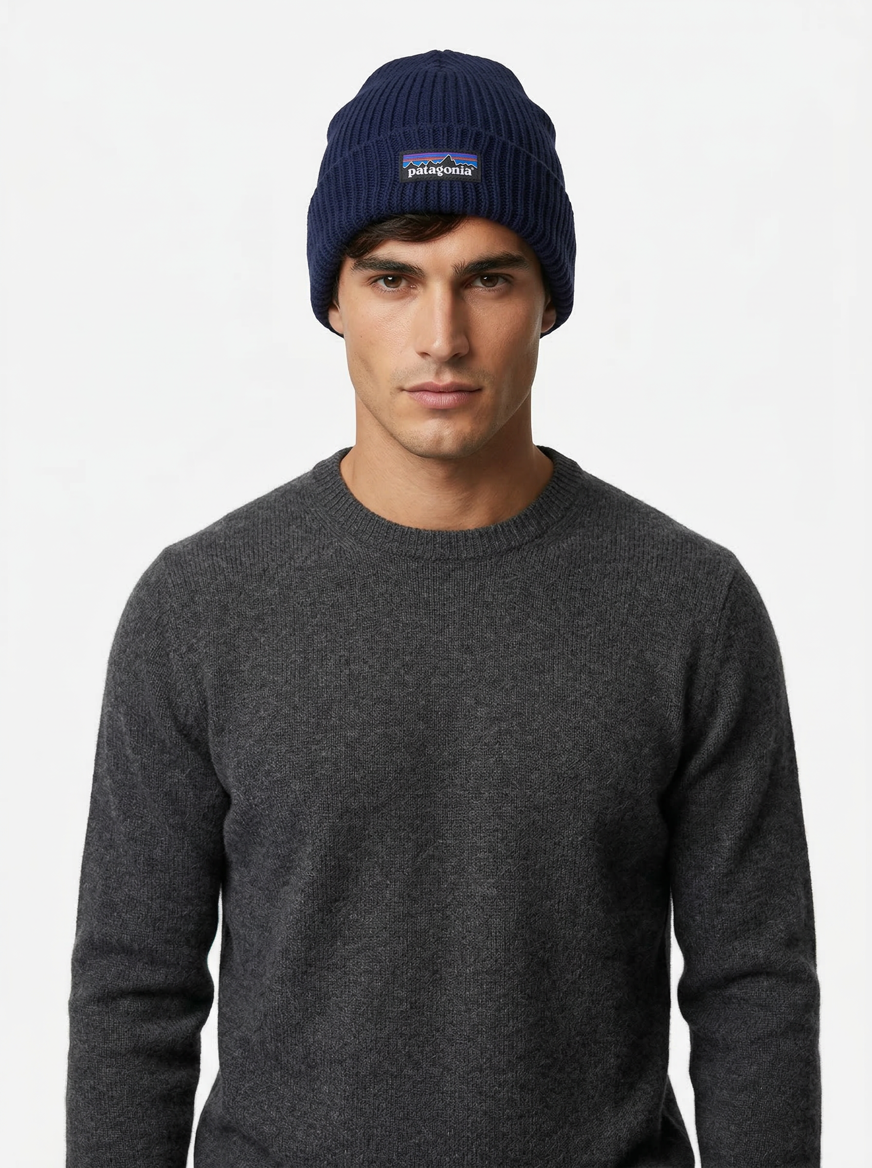 Patagonia P-6 Logo Fisherman’s Rolled Beanie