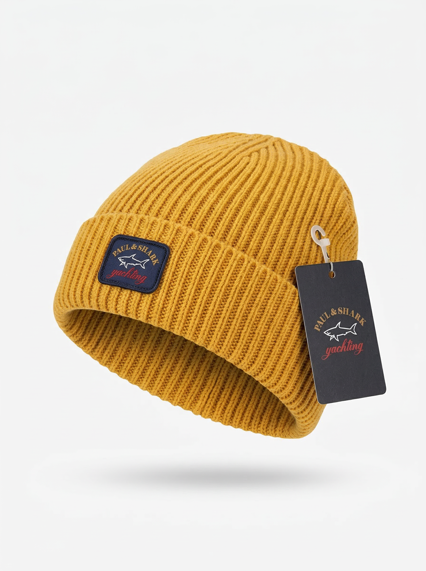 Paul & Shark Ribbed Wool Beanie