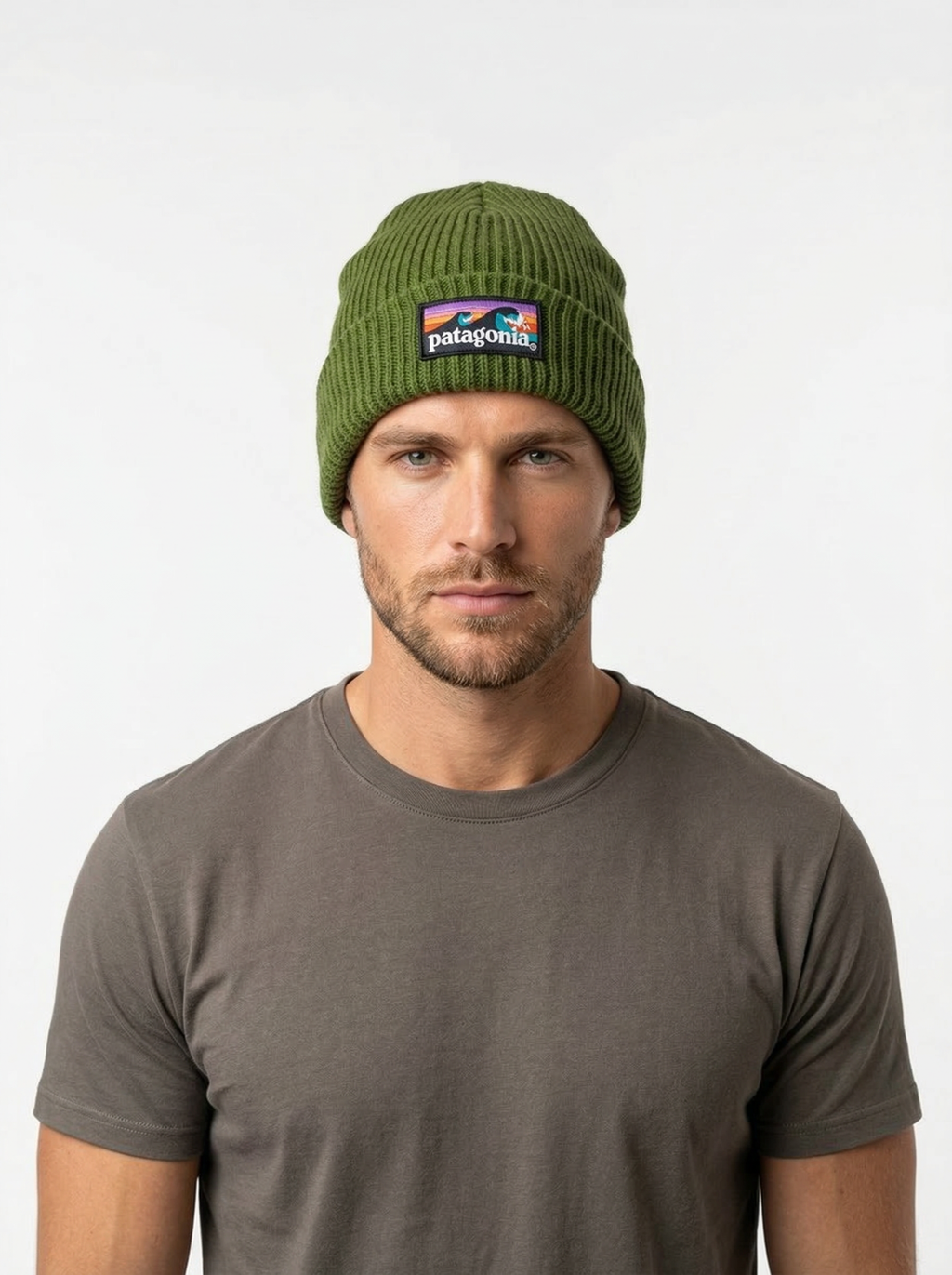 Patagonia Fishermans Beanie - Wave Logo Edition