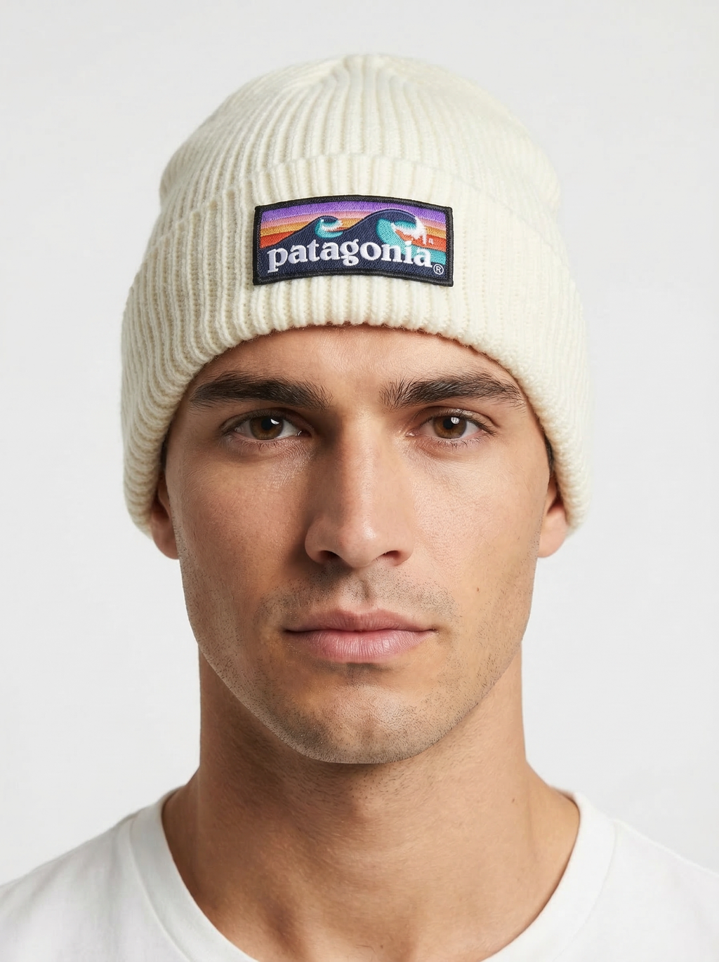 Patagonia Fishermans Beanie - Wave Logo Edition