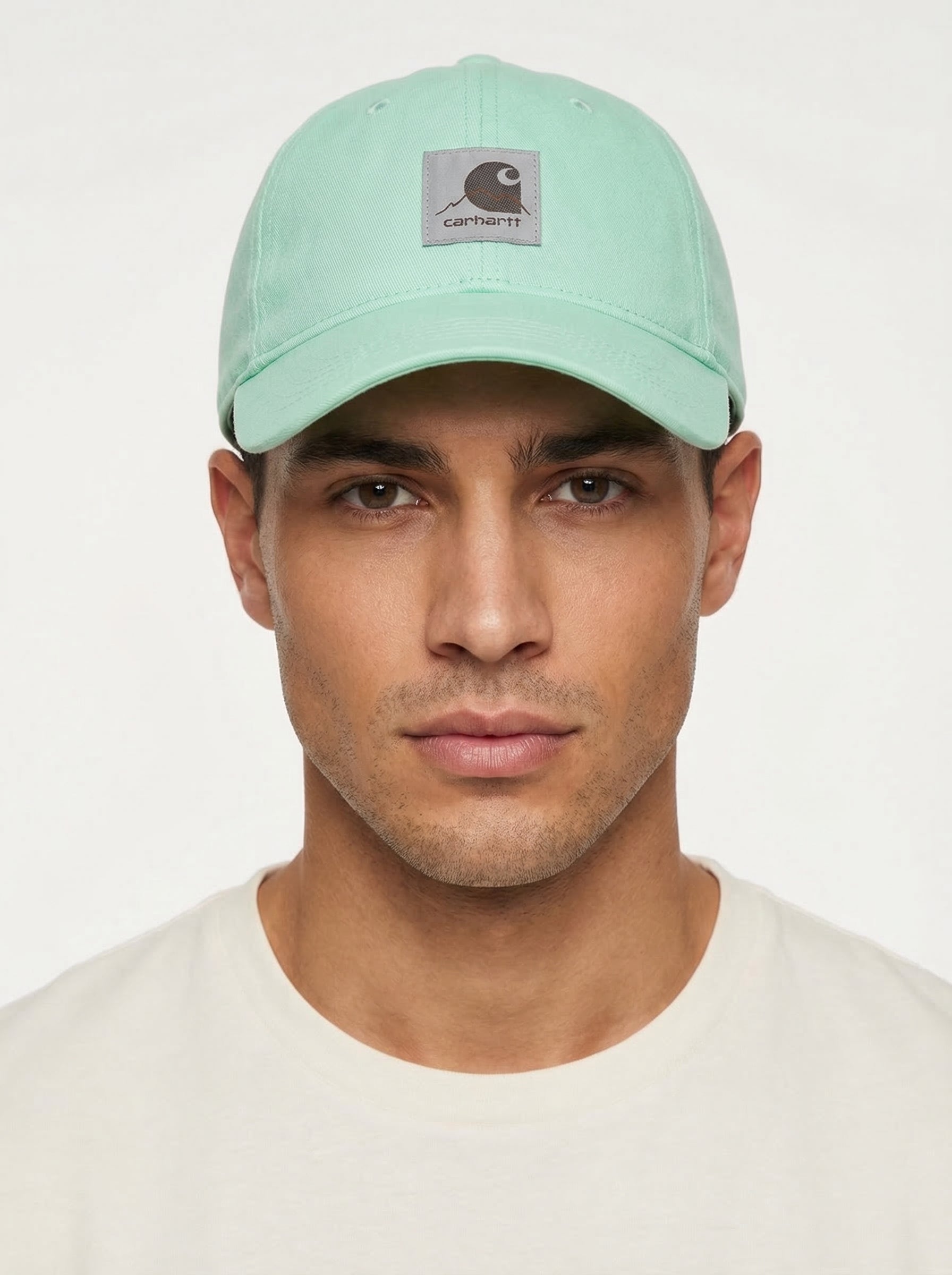 Carhartt WIP Mountain Patch Grey Logo Cap