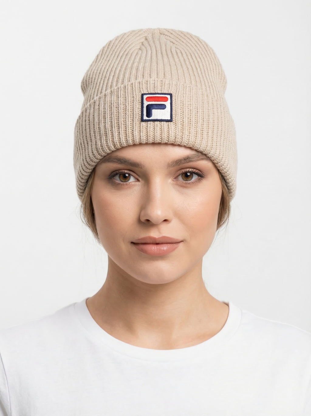 Fila Vintage Ribbed Knit Beanie