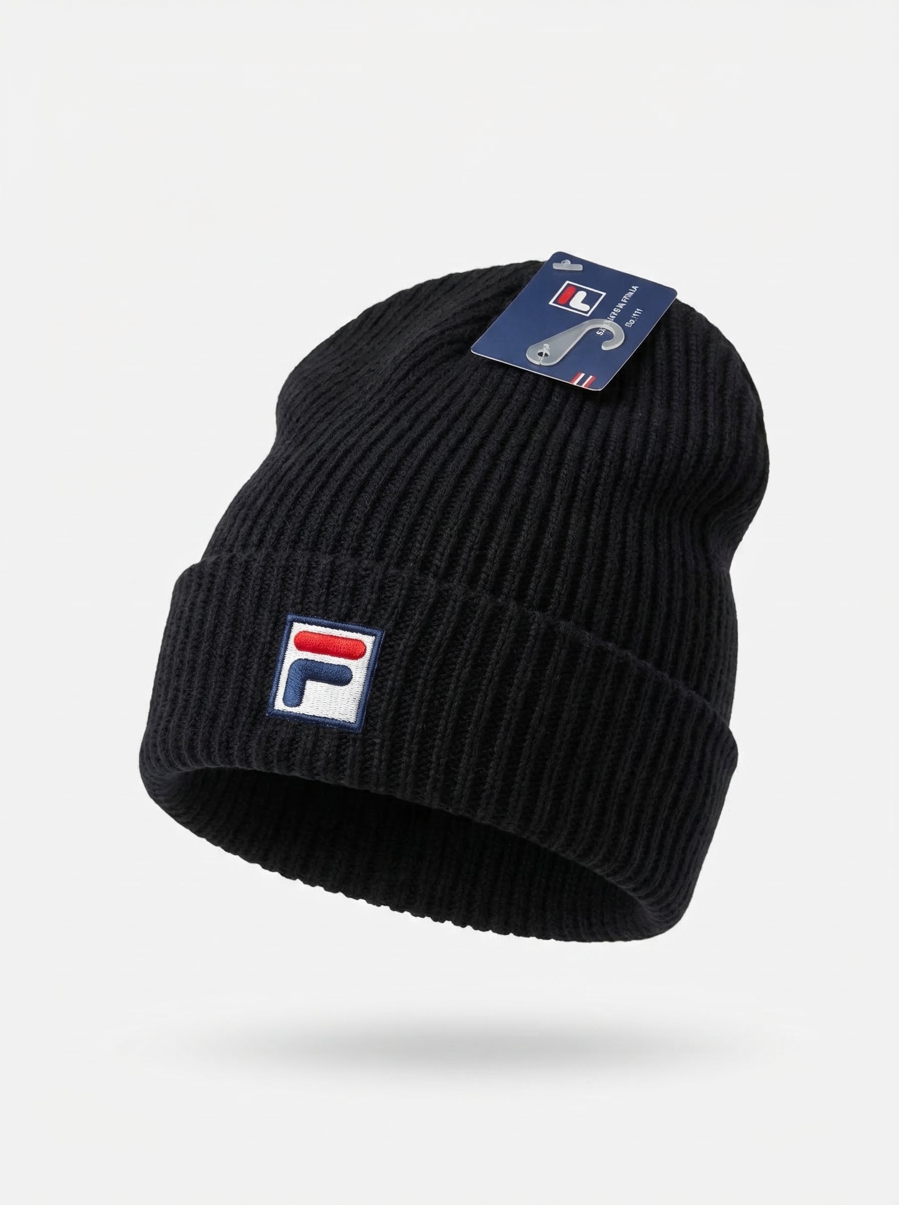 Fila Vintage Ribbed Knit Beanie