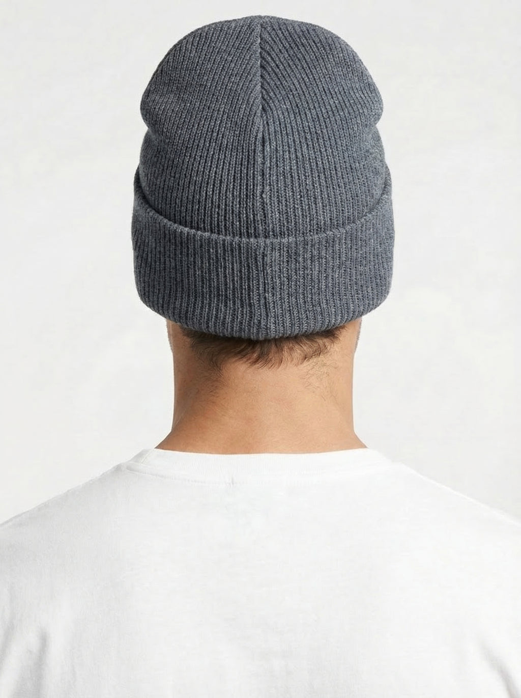 Carhartt WIP Essential Ribbed Knit Beanie with Brown Logo