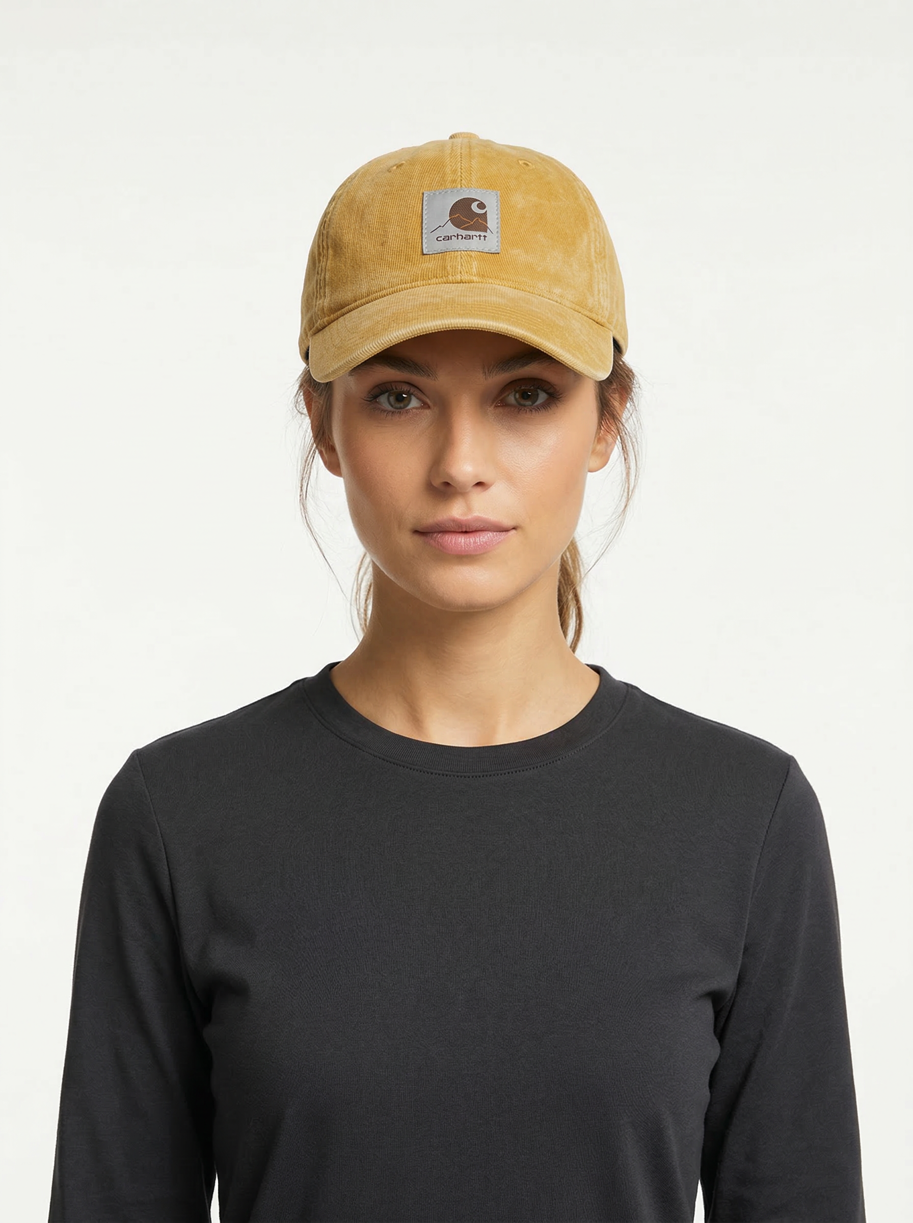 Carhartt WIP Mountain Patch Grey Logo Cap